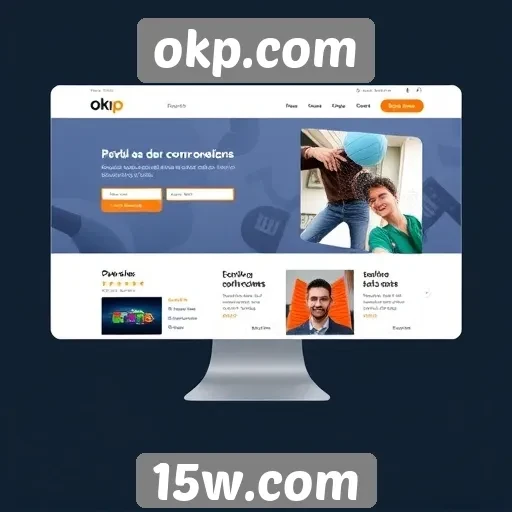 Análise das principais características do site okp.com